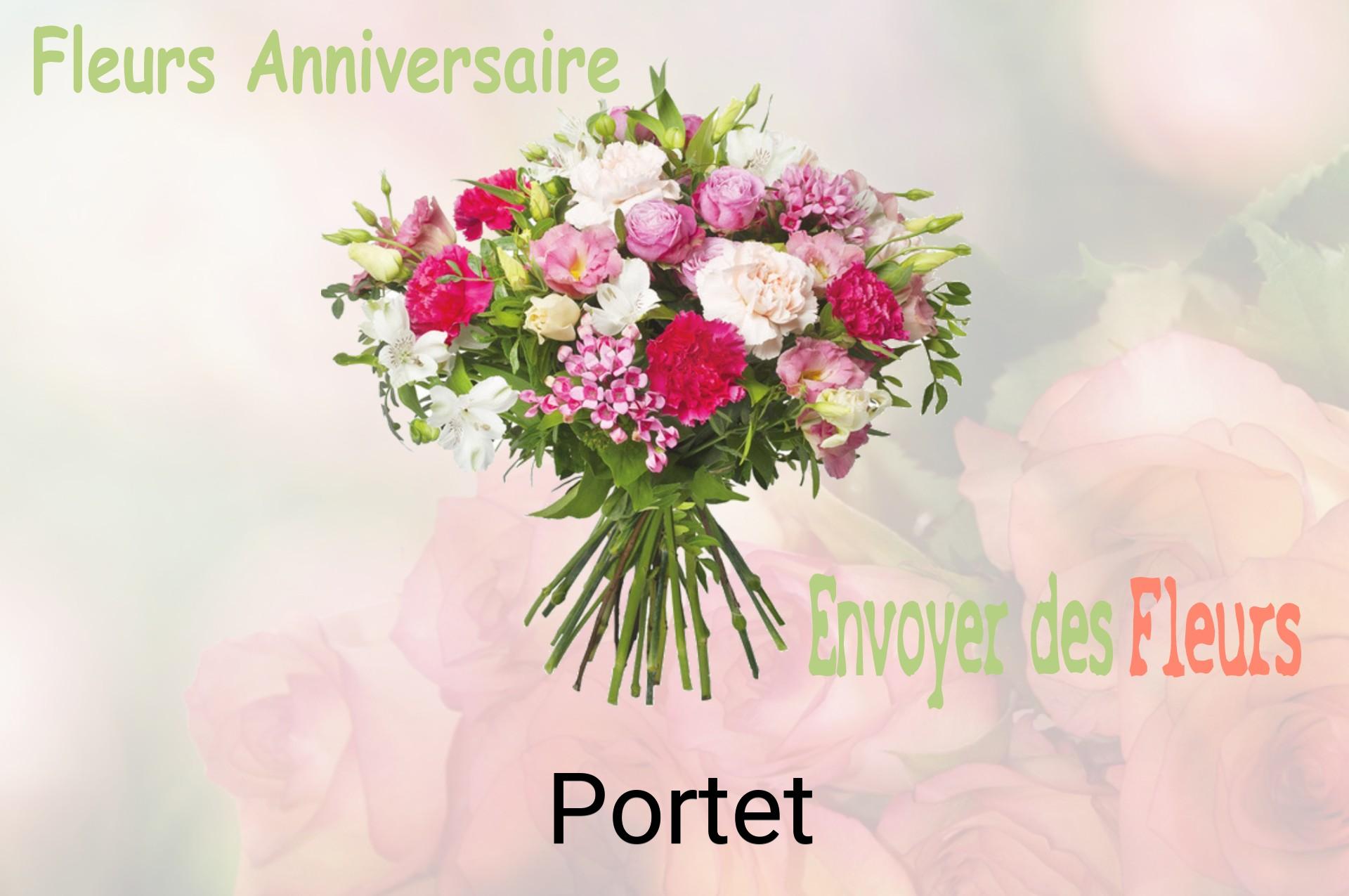 Bouquet de fleurs d’anniversaire livré à Portet