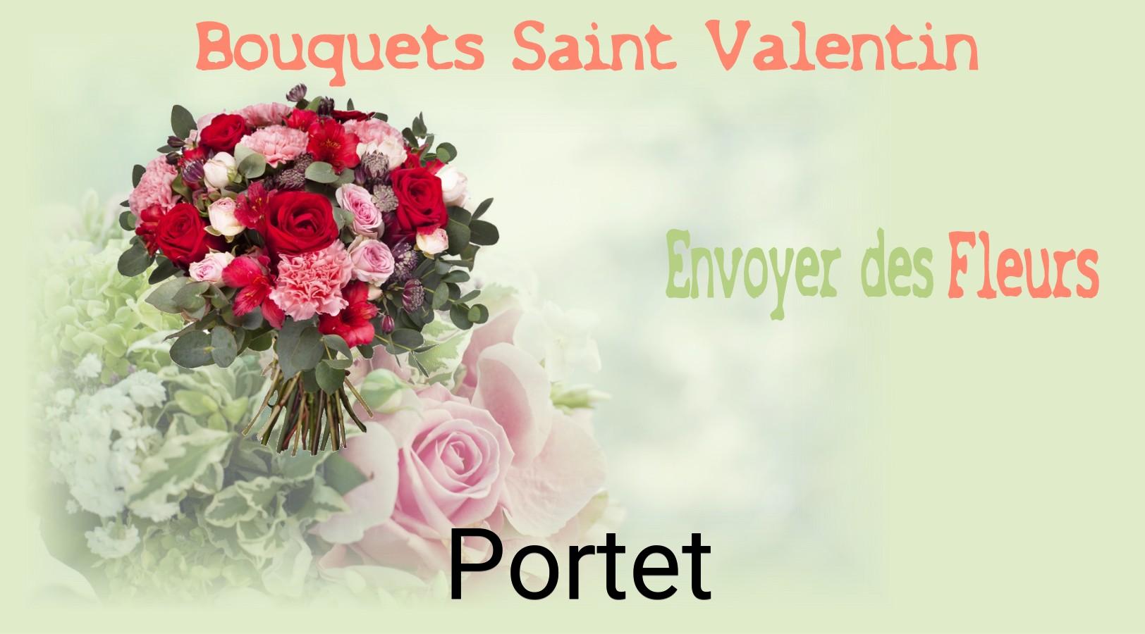 Roses de Saint-Valentin livrées à Portet